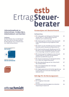 Abbildung: Ertrag-Steuer-Berater (EStB)