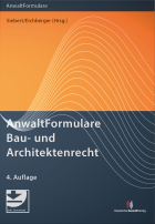 Abbildung: AnwaltFormulare Bau- und Architektenrecht