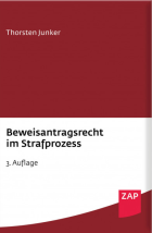 Abbildung: Beweisantragsrecht im Strafprozess