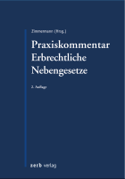 Abbildung: Praxiskommentar Erbrechtliche Nebengesetze 