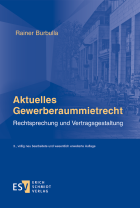 Abbildung: Aktuelles Gewerberaummietrecht