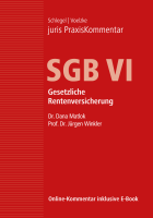 Abbildung: juris PraxisKommentar SGB - Gesamtausgabe