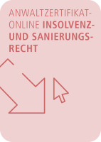 Abbildung: AnwaltZertifikatOnline Insolvenzrecht