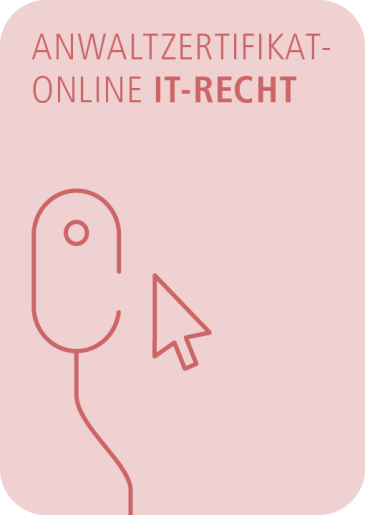 Abbildung: AnwaltZertifikatOnline IT-Recht