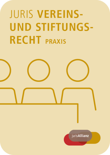 Abbildung: juris Vereins- und Stiftungsrecht Praxis