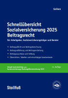 Schnellübersicht Sozialversicherung Beitragsrecht