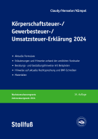 Abbildung: Körperschaftsteuer-, Gewerbesteuer-, Umsatzsteuer-Erklärung